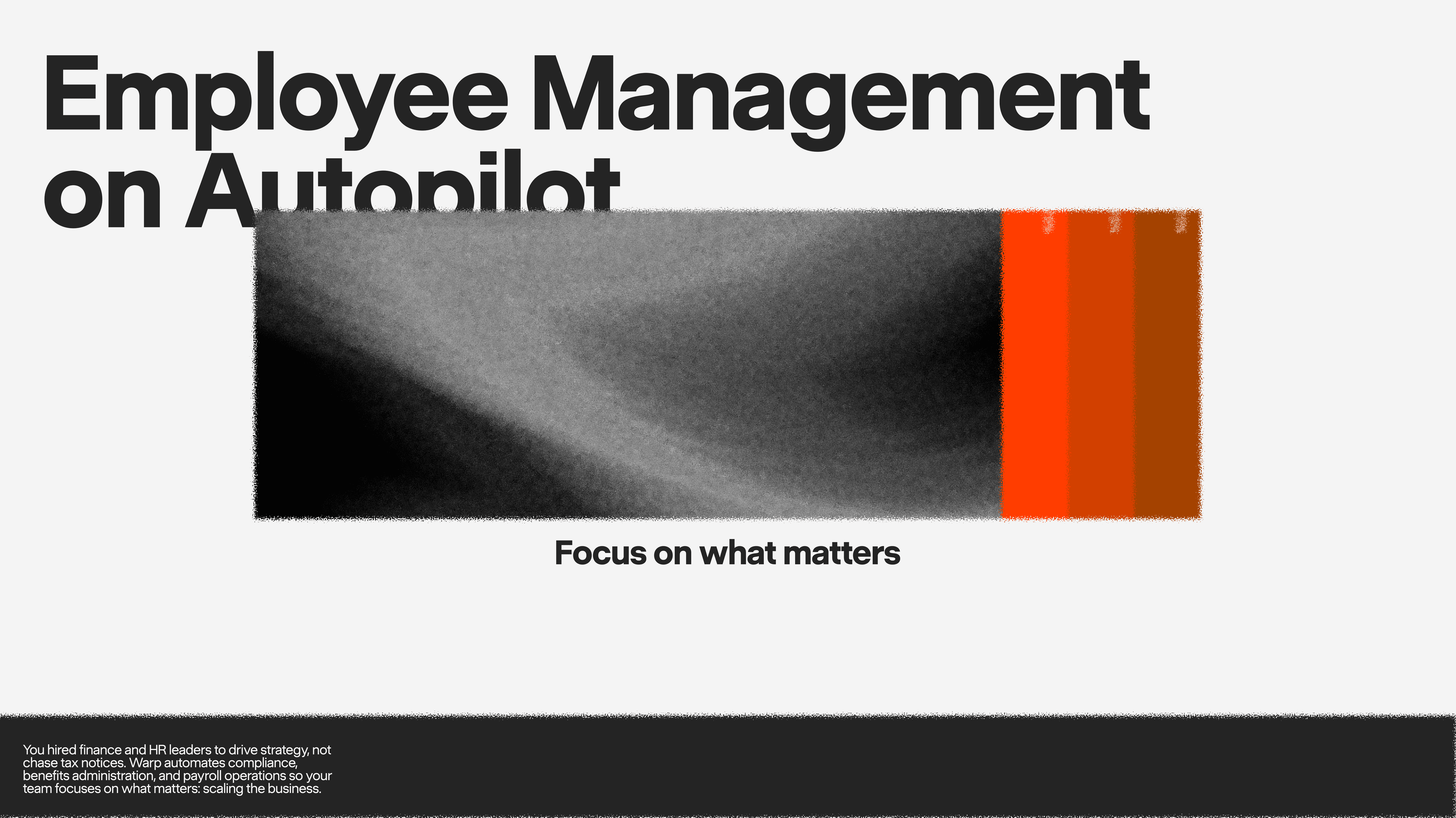 Warp new product design