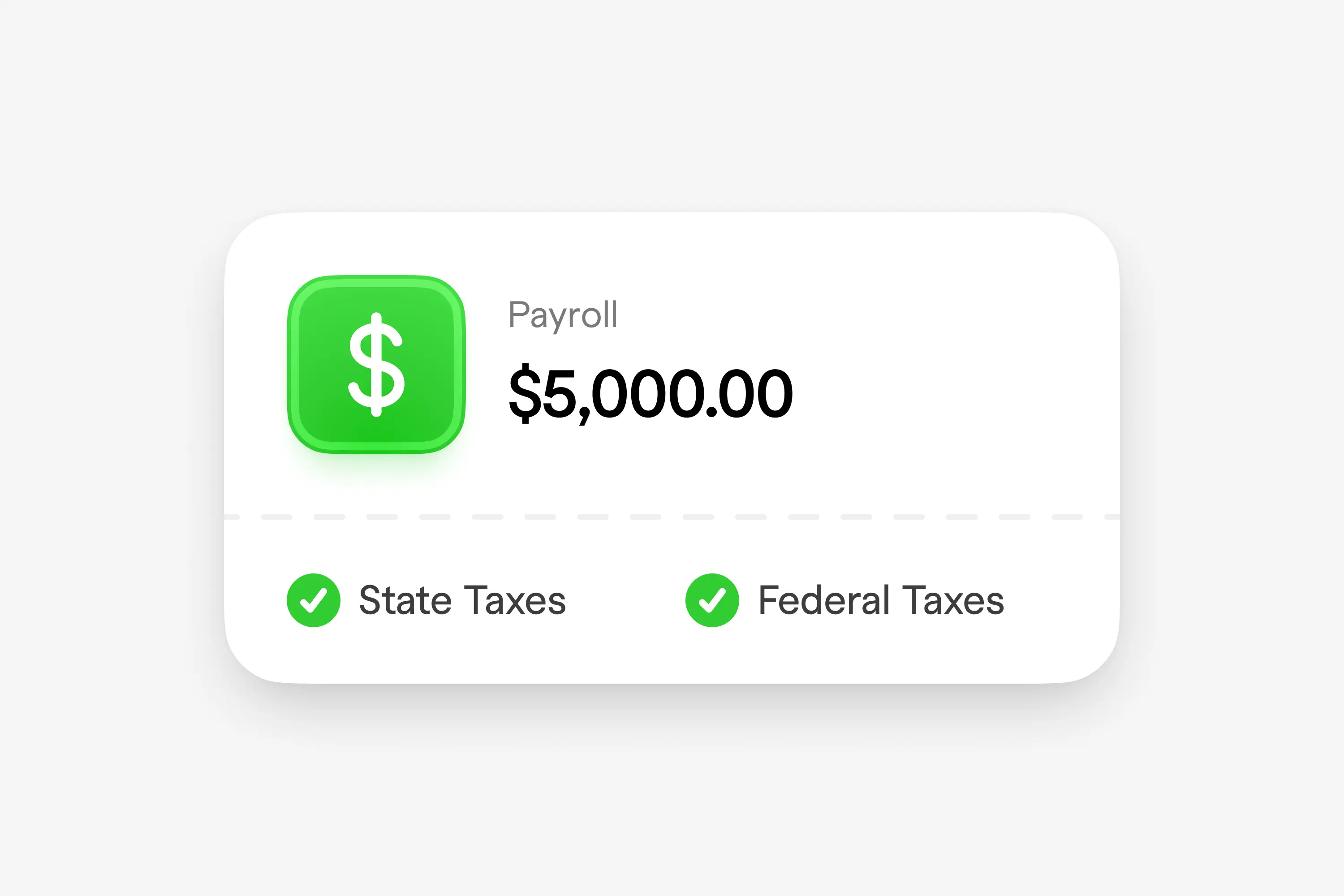 Payroll that runs in seconds. visual